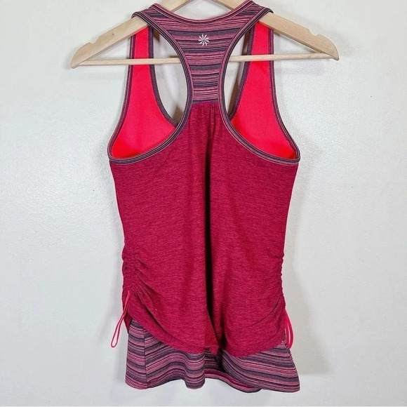 Athleta Royal  Pigeon Double Layer Racerback Tank Top - Picture 15 of 16